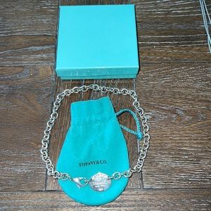 Return to Tiffany Oval Tag Necklace